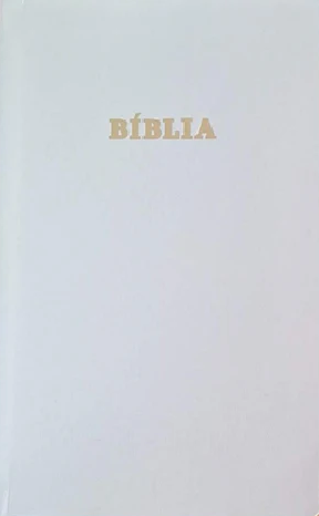Bíblia, Hvítt leðurlíki v/ gullskurði